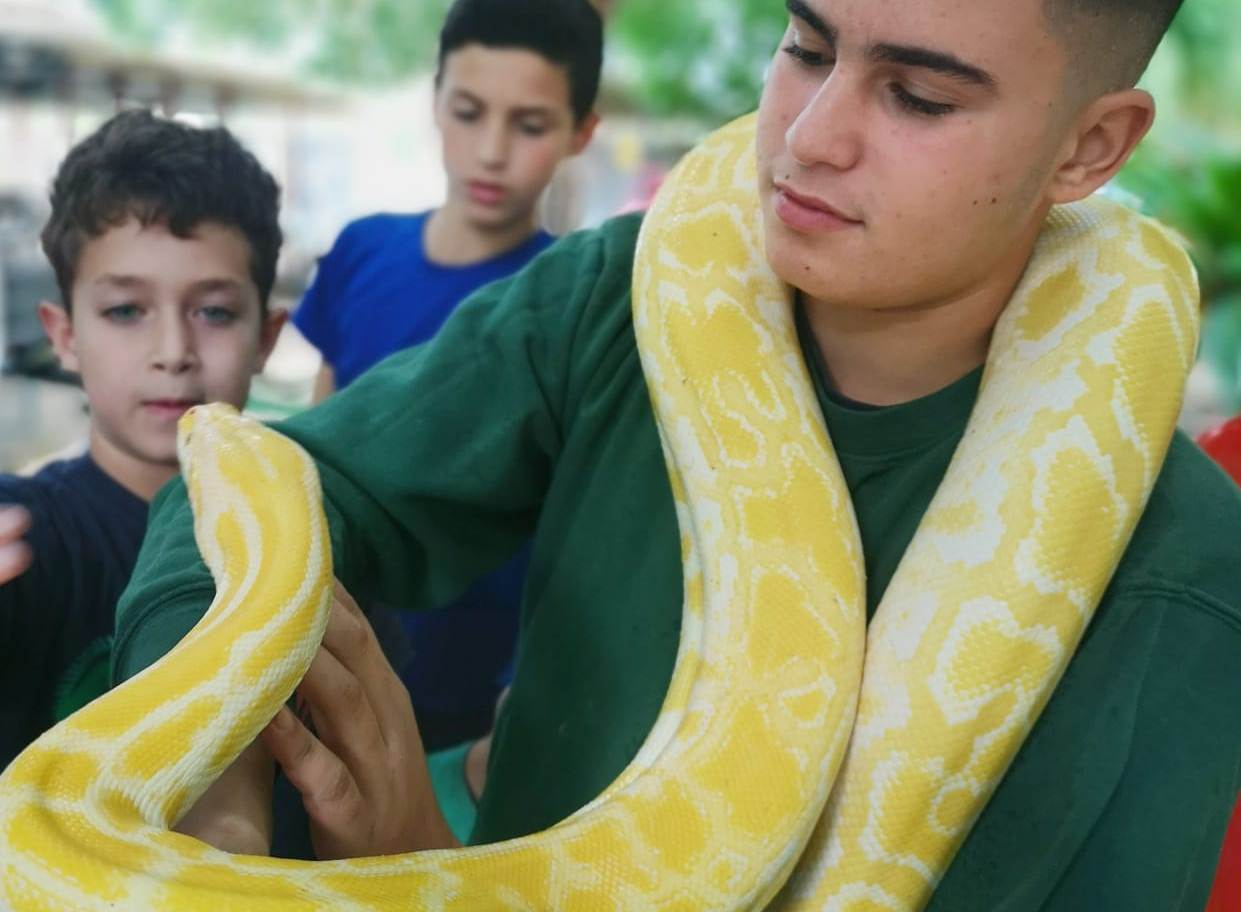 ג'ונגל כייף בית זרע — פינות חי בבית זרע