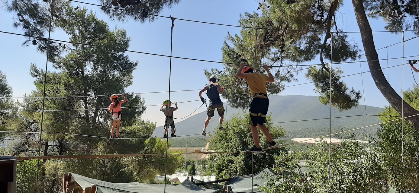 פארק חבלים בקיבוץ סאסא — פעילות אתגרית, תמונה 2