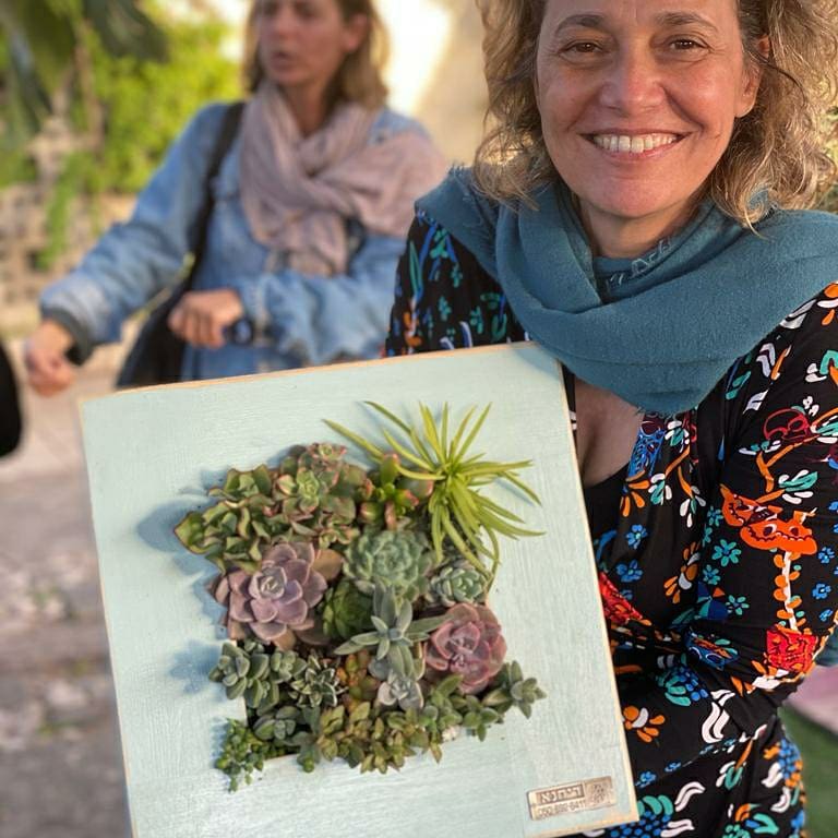 סדנא להכנת תמונות סוקולנטים — סדנאות אמנות, תמונה 6