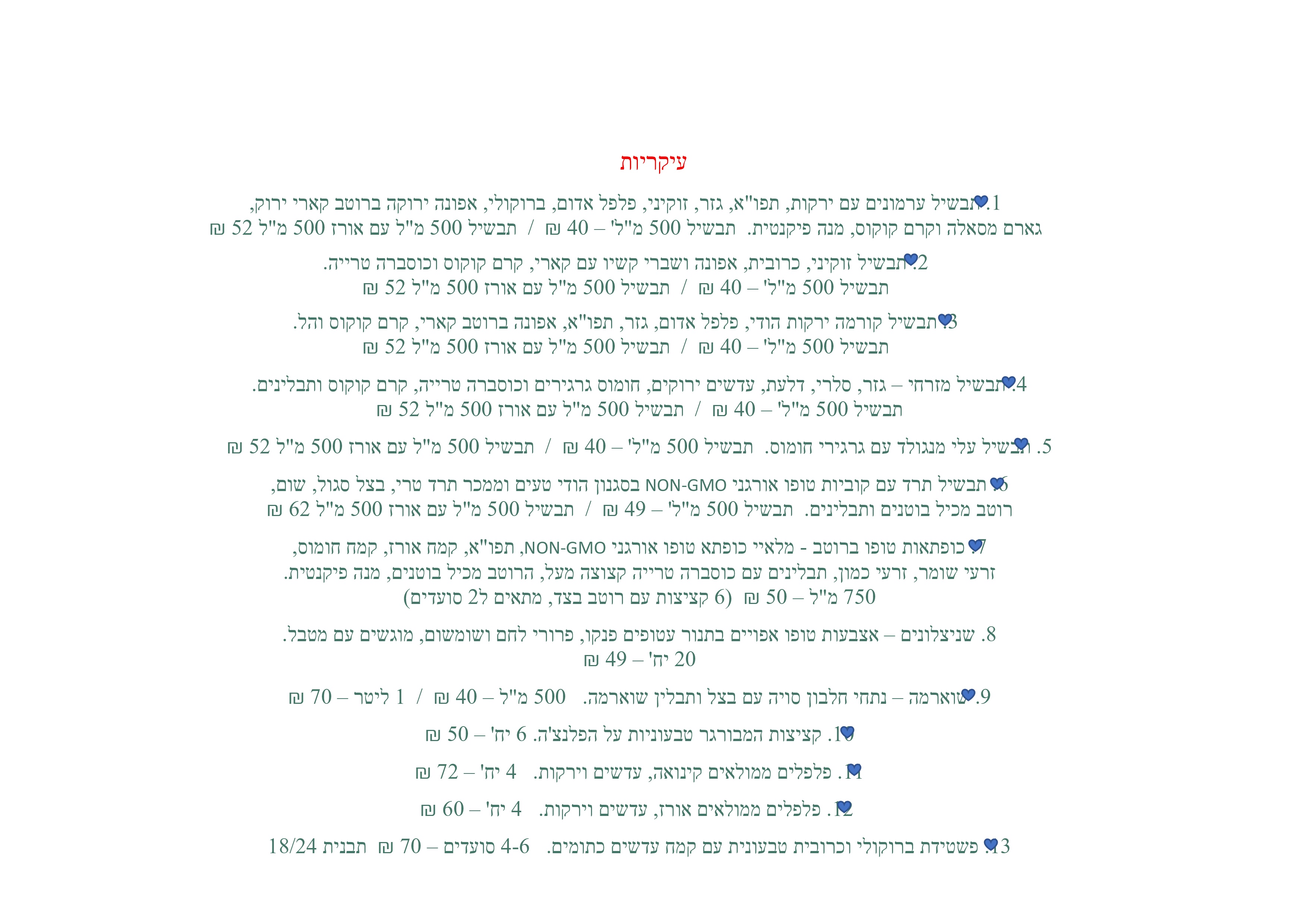 זנדגי - אוכל טבעוני — אוכל בחד נס, תמונה 11