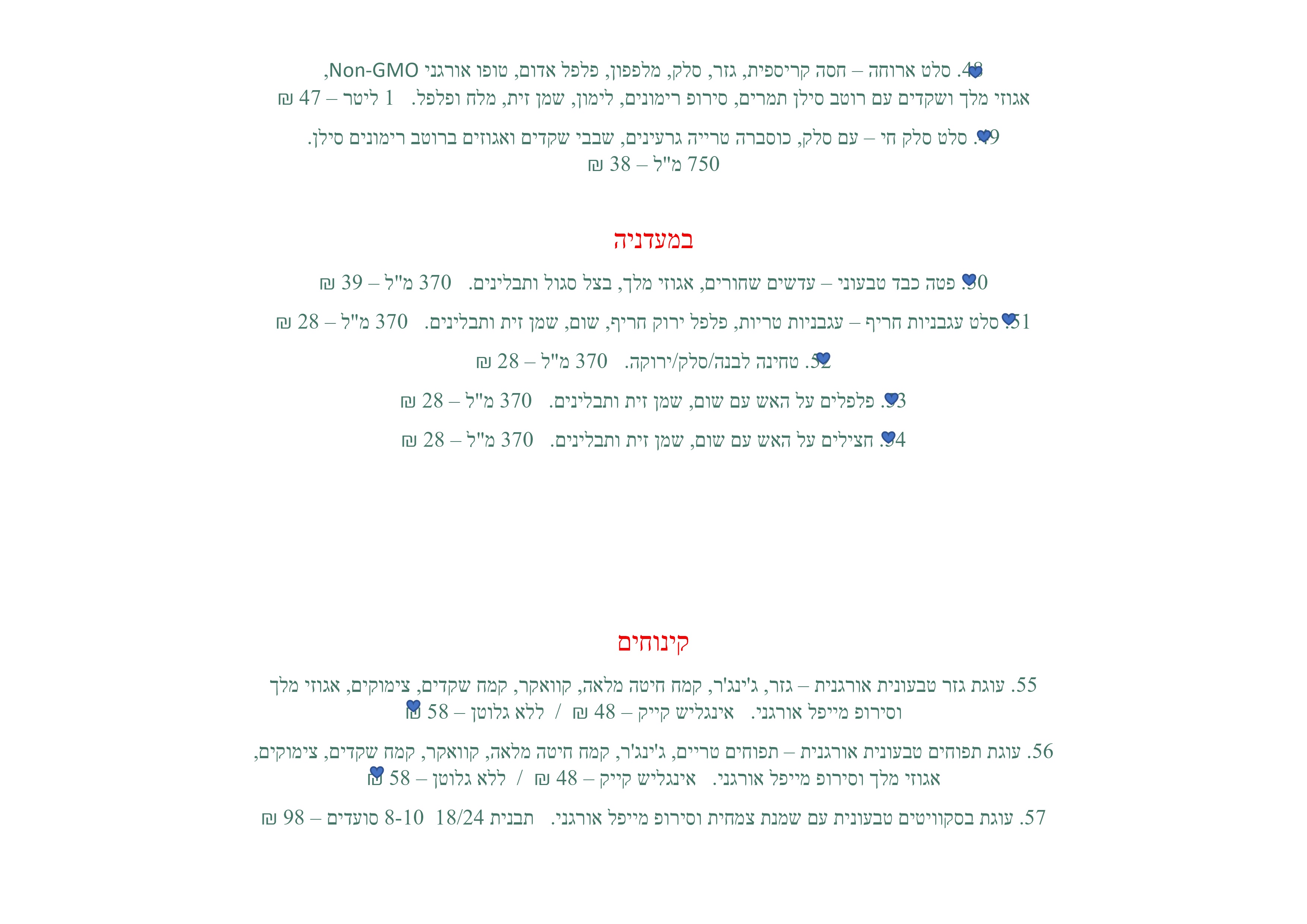 זנדגי - אוכל טבעוני — אוכל בחד נס, תמונה 15